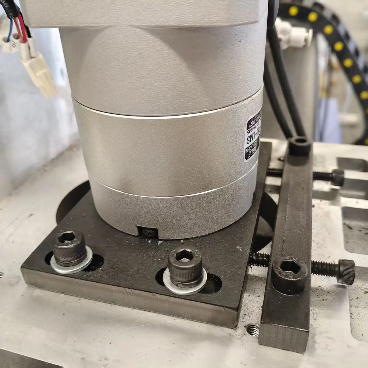 86 Reducer Mounting Plate, Gear Mount Fixed Base & Rack, Engraving Machine Parts & Accessories