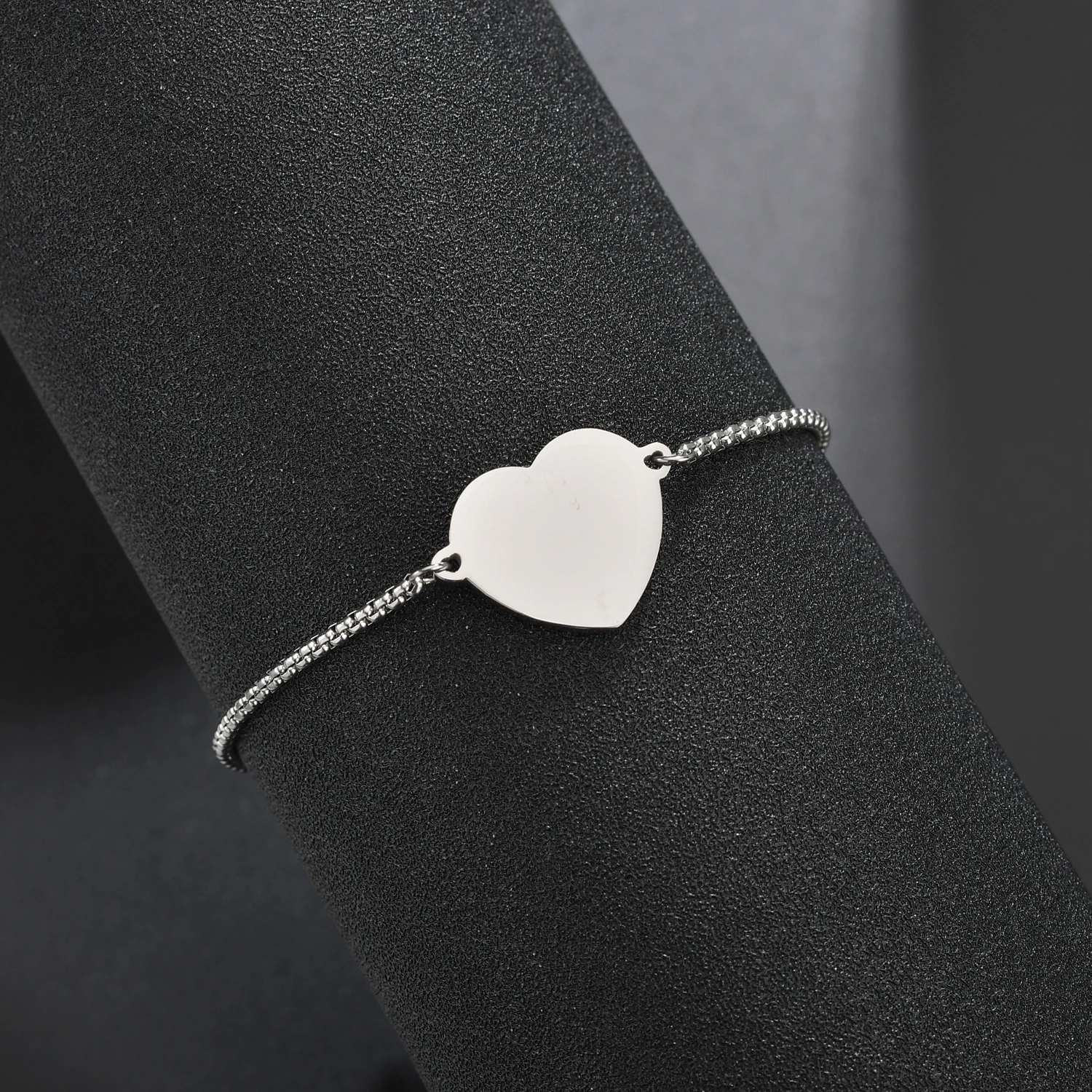 Punk Gold Stainless Steel Thick Hand Chain Bracelet