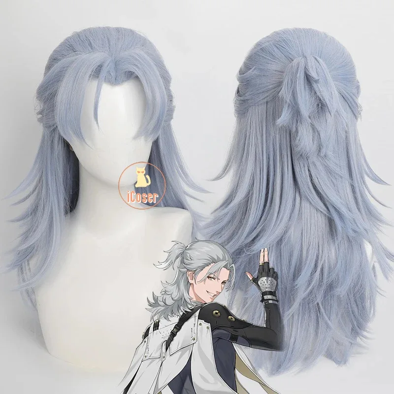 ويذرينغ موجات آلتو تأثيري حلي شعر مستعار موحدة عباءة حزام لعبة الدعامة الشواطئ السوداء إنكور حفلة الهالوين للنساء الرجال iCoser