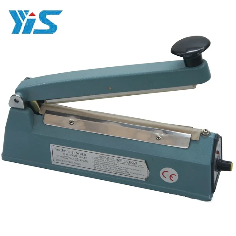 Aluminum shell manual film bag sealing machine