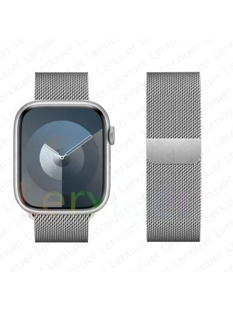 Milanese Loop für Apple Watch Armband 46mm 44mm 45mm 40mm 42mm 41mm 38mm 49mm Armband IWatch Series 10 Ultra 2 9 8 SE 7 6 5 Band
