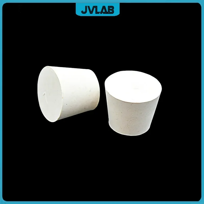 Rubber Stopper White Rubber Plug Big Flask Plug Resist High Without Hole  Temperatures & Corrosion Lab Supplies 1 Pcs