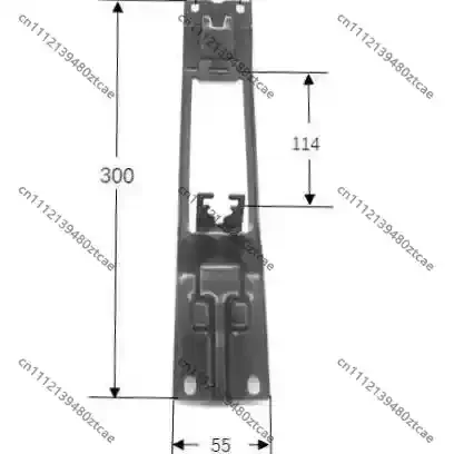 Forward Backward Motor Mount Bracket Auto Seat Horizontal Adjust Motor Holder For Car Seat Modification Accessories