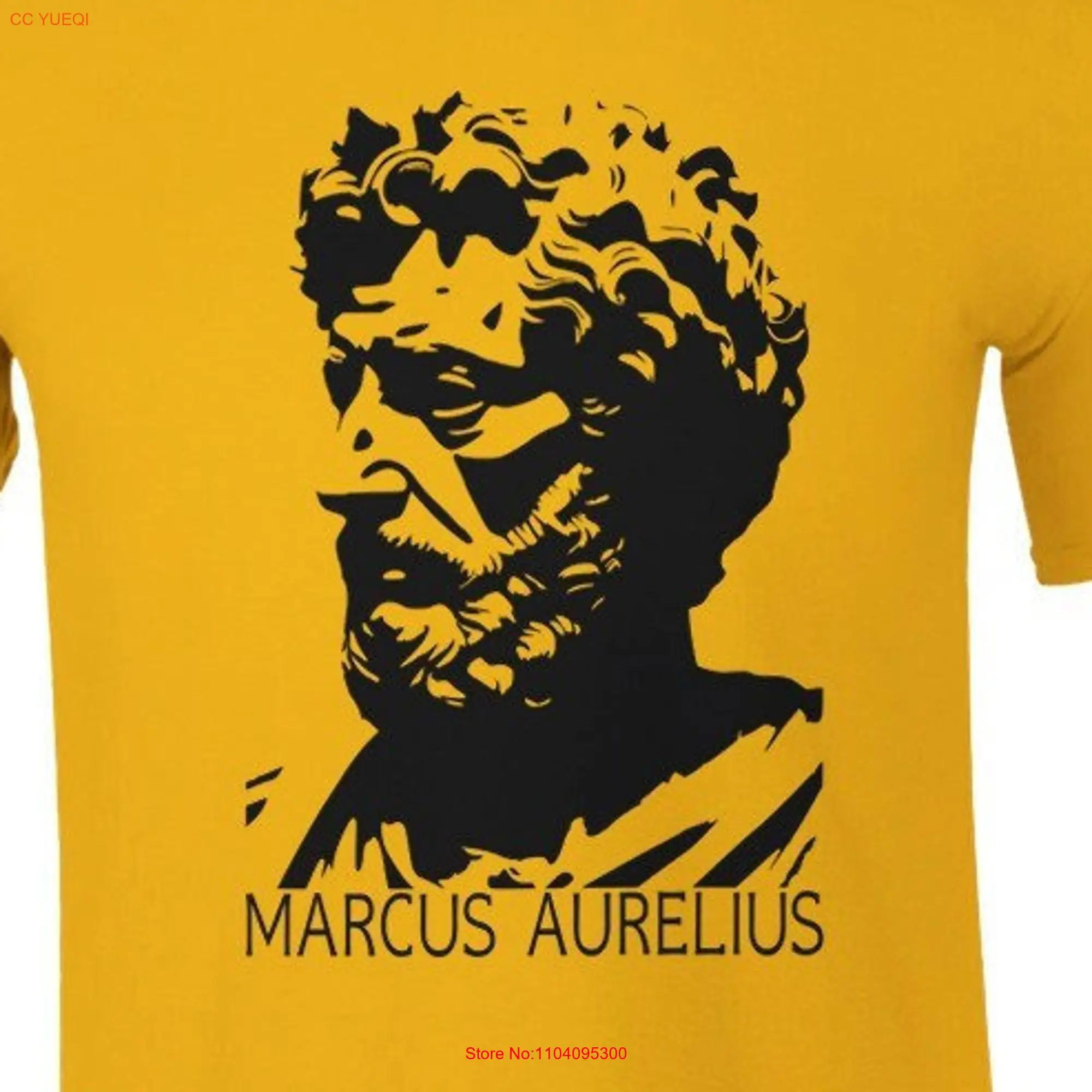 Marcus Aurelius T Shirt Philosophy Stoicism Ideal for Stoic or Philosopher long or short sleeves