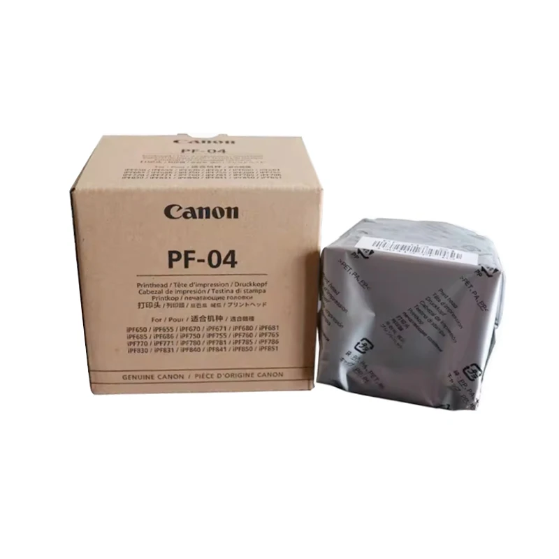 Kepala cetak PF-04 orisinal untuk Canon iPF 785 786 830 831 840 841 850 851 PF04 Printhead 3630B001AA