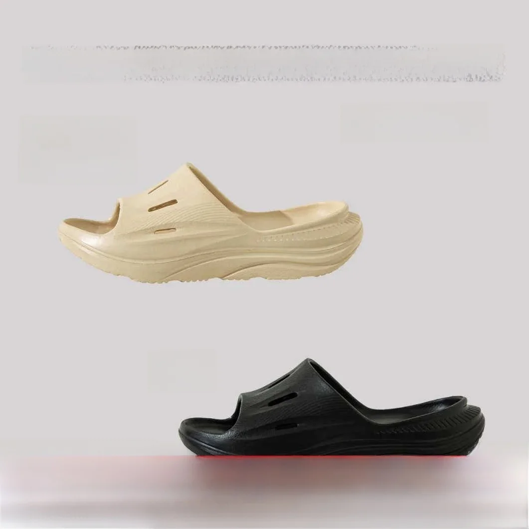 

Anti-Slip Breathable Men's Thong Slippers EVA One-Step Beach Shoes Thick Bottom Casual Slip-On Summer Sandals Flat Footwear