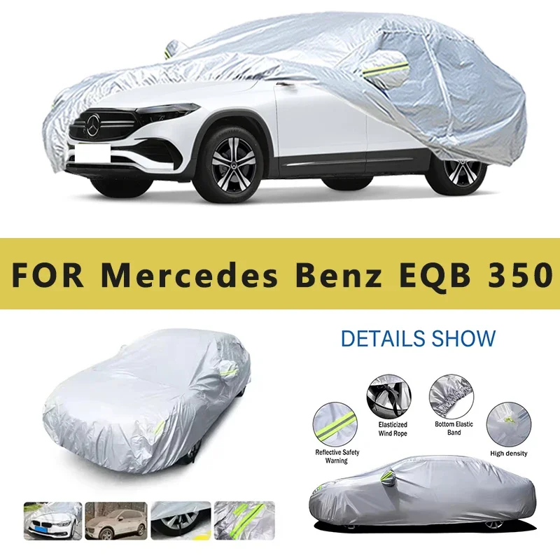 

For Mercedes Benz EQB 350 4MATIC Car Cover Outdoor Protection Covers Snow Sunshade Waterproof Dustproof Car Accessories
