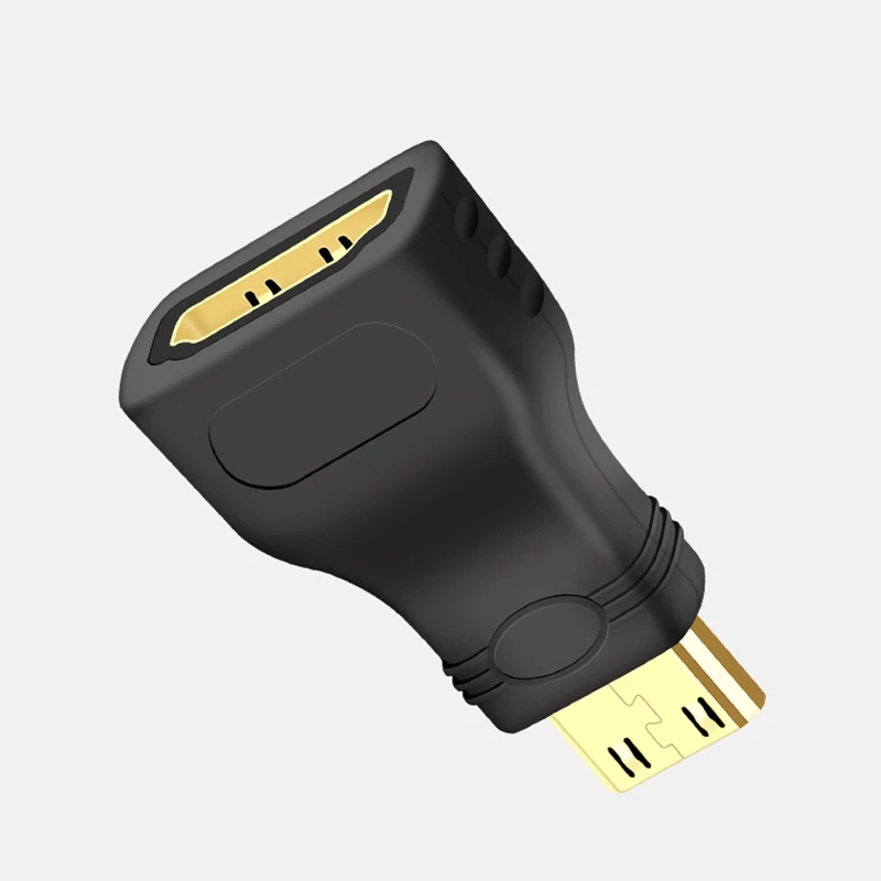 HD Mini Male HDMI-kompatybilny ze standardowym HDMI-kompatybilny żeński Adapter przedłużający kobiecy męski F-M konwerter HDMI