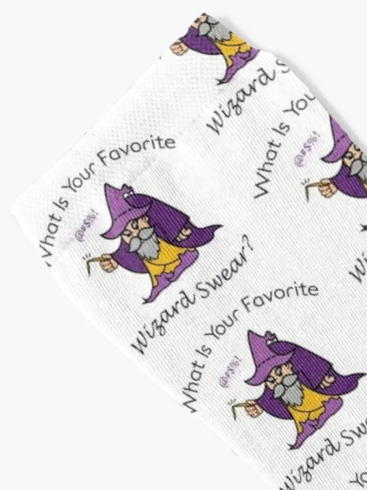 MBMBaM - What Is Your Favorite Wizard Swear? Socks Hiking boots hip hop cute Sports Socks Girl Men's