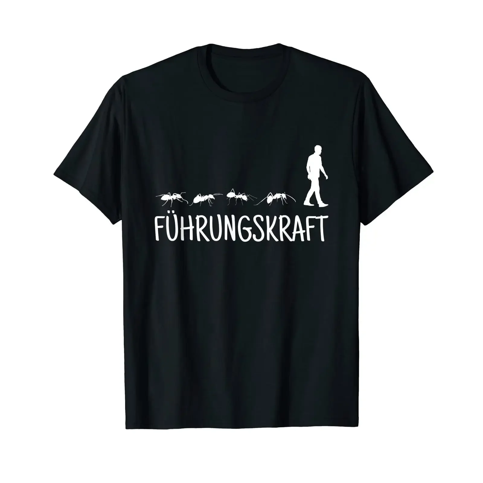 Führungskraft Ant Nest Breeder Saying T Shirt black vintage Washed streetwear Stylish Top For Everyday Wear Unisex Comfortable