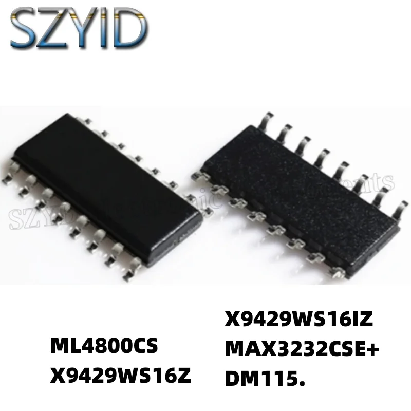 1PCS  SOP16-ML4800CS X9429WS16Z X9429WS16IZ MAX3232CSE+ DM115.