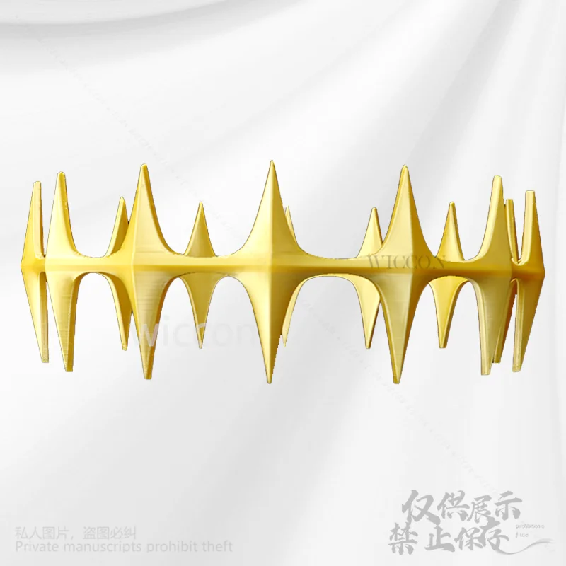 Anime Game Fate Grand Order Cosplay Costume pour hommes et femmes, couronne dorée, impression 3D, cadeau de Noël d'Halloween personnalisé