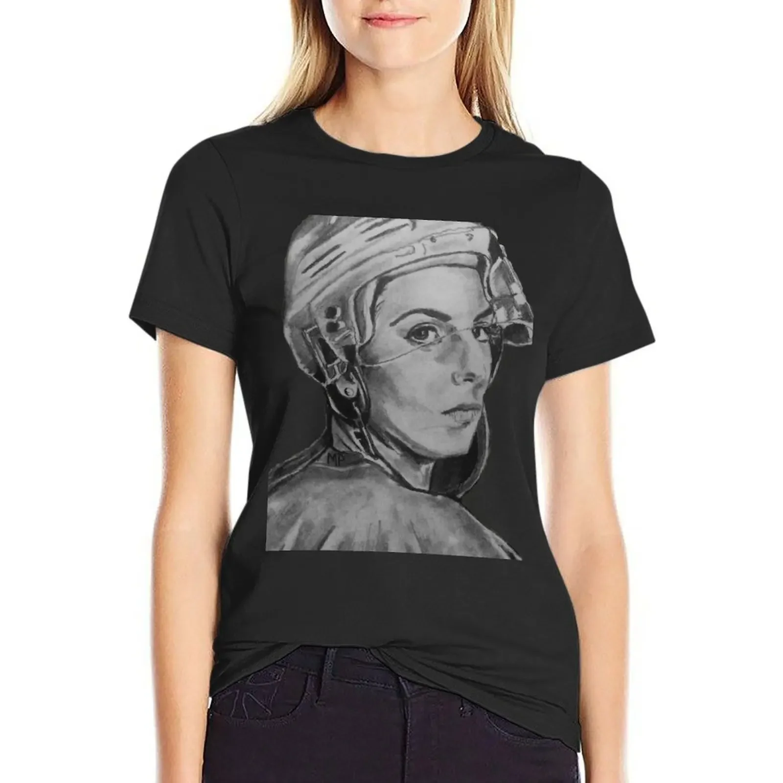 

Hilary Knight T-Shirt vintage clothes funnys quick-drying new edition Woman T-shirts