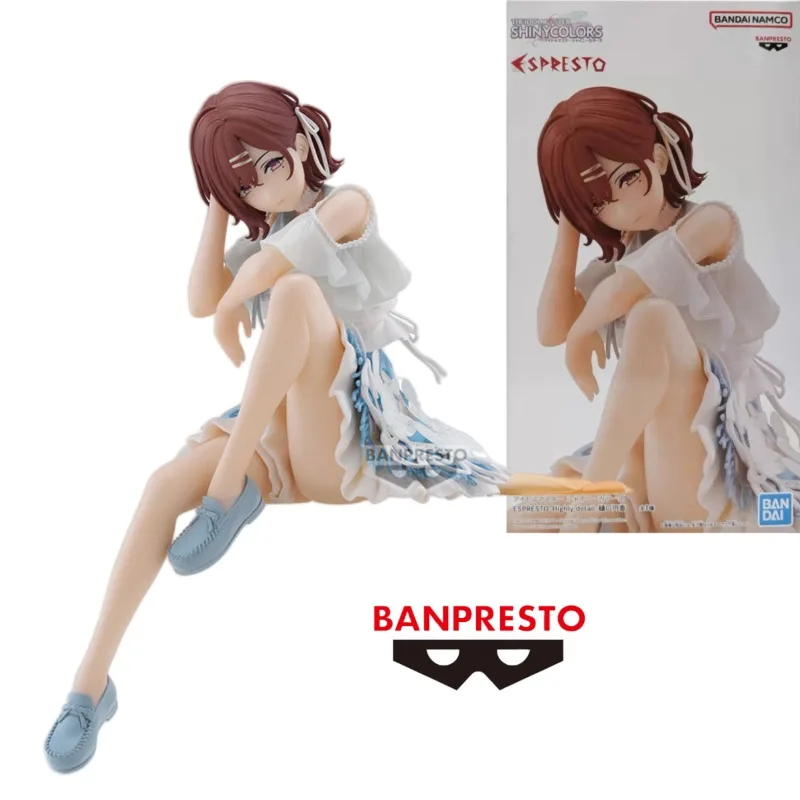 

В наличии оригинальные BANDAI BANPRESTO THE IDOLM@STER SHINY COLORS Higuchi Madoka аниме фигурка настольные украшения подарок на день рождения