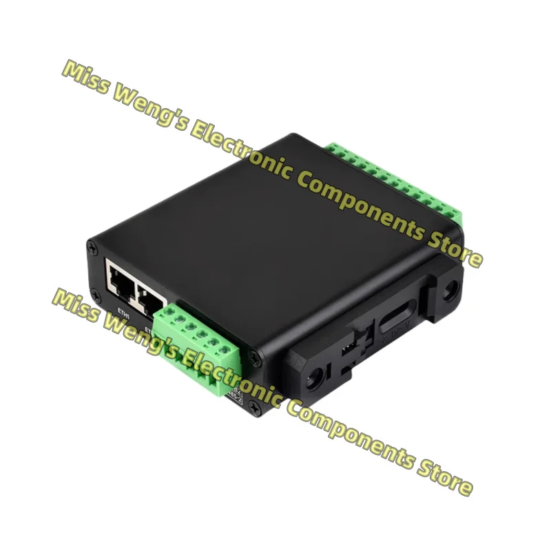 8-way serial port server RS485 to RJ45 POE network port Modbus gateway bidirectional transparent transmission 8-CH RS485 TO ETH