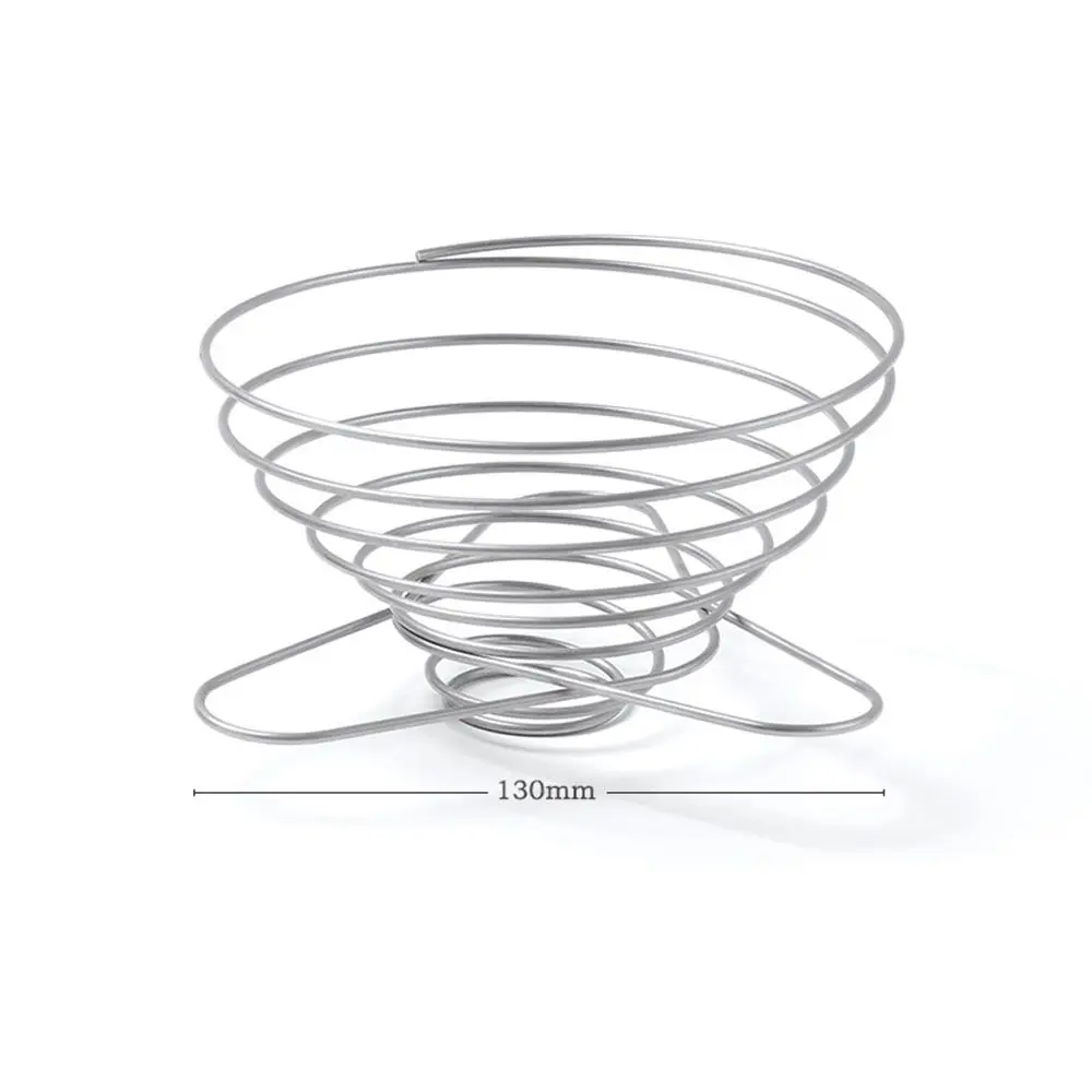 Herramientas para exteriores molidas de café, taza de filtro de embudo de acero inoxidable, soporte de filtro de café, estante de goteo de café