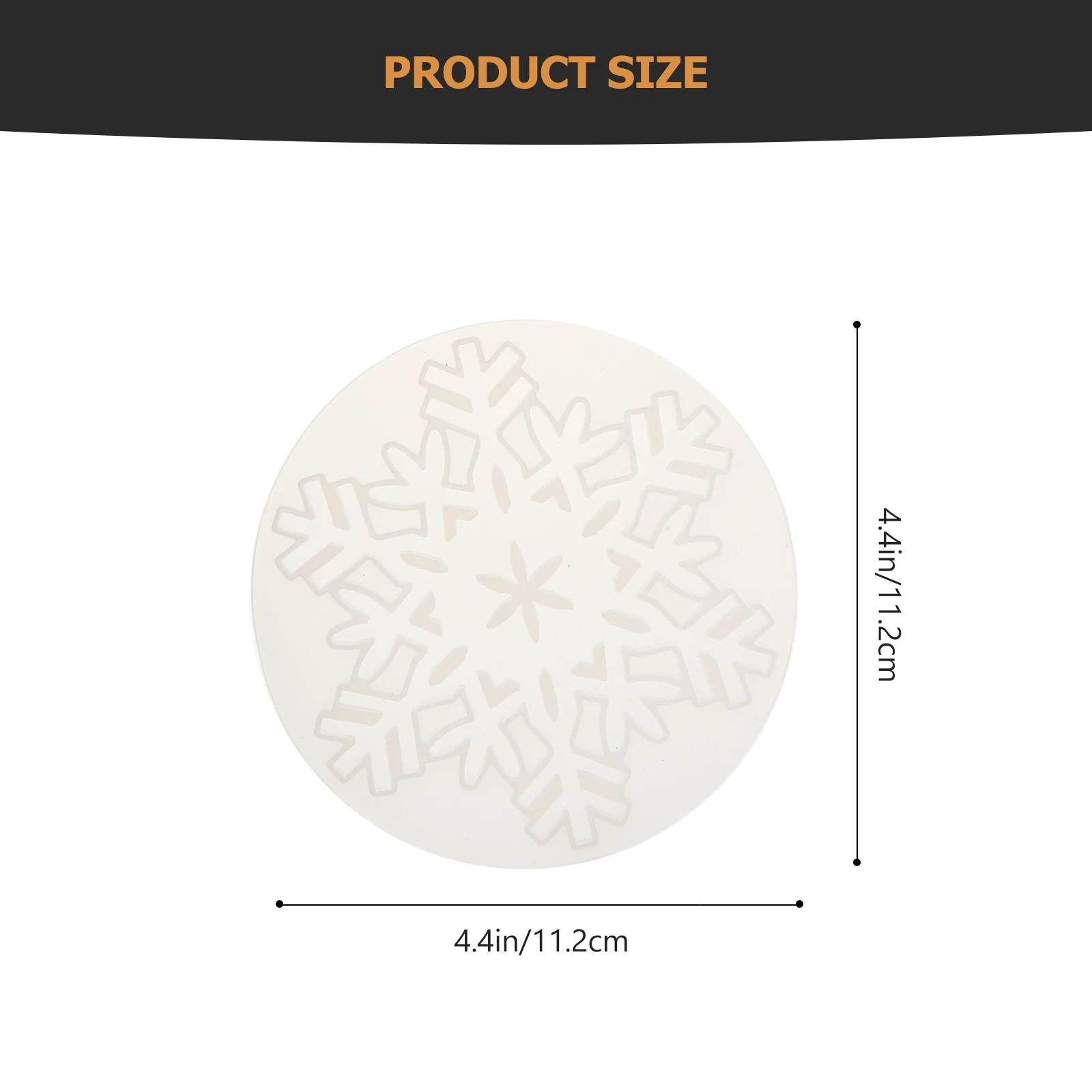 2 قطعة قالب حصيرة الكأس ندفة الثلج لتقوم بها بنفسك قوالب الايبوكسي مرنة شفافة سهلة التنظيف لديكور المنزل قالب كوستر ندفة الثلج