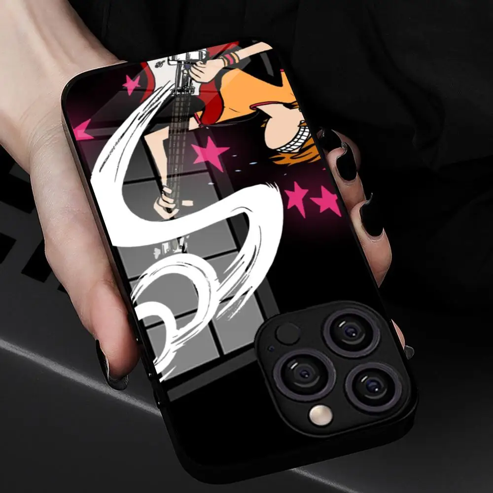 حافظة هاتف كارتون سكوت بيلجريم ضد العالم من الزجاج المقسى لهاتف آيفون 17 16 14 15 12 Pro 14 Plus 13 Pro MAX air iphone