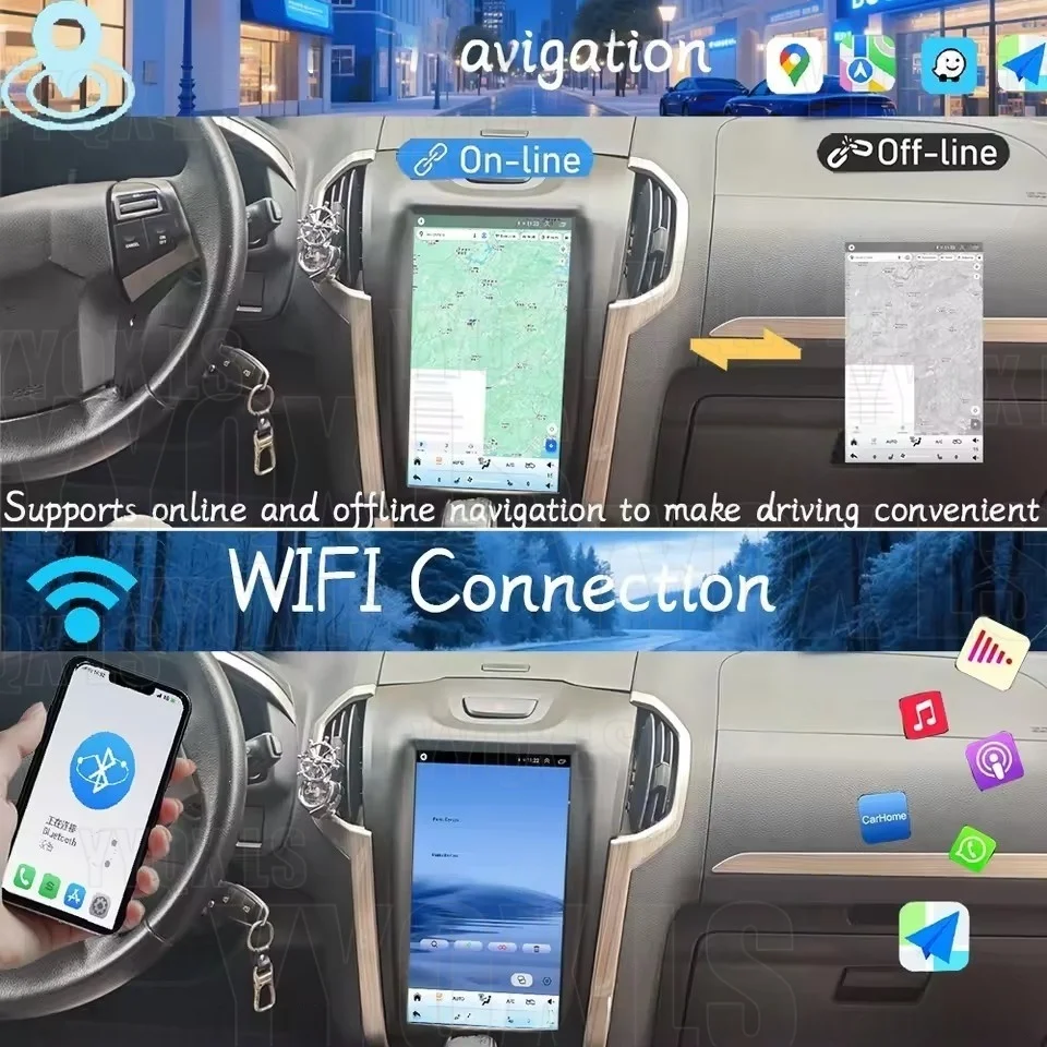 11.6Inch Car Radio For Isuzu D-MAX 2 2012-2018 For Chevrolet Holden S10 Android Multimedia Video Player GPS Stereo 4G Carplay