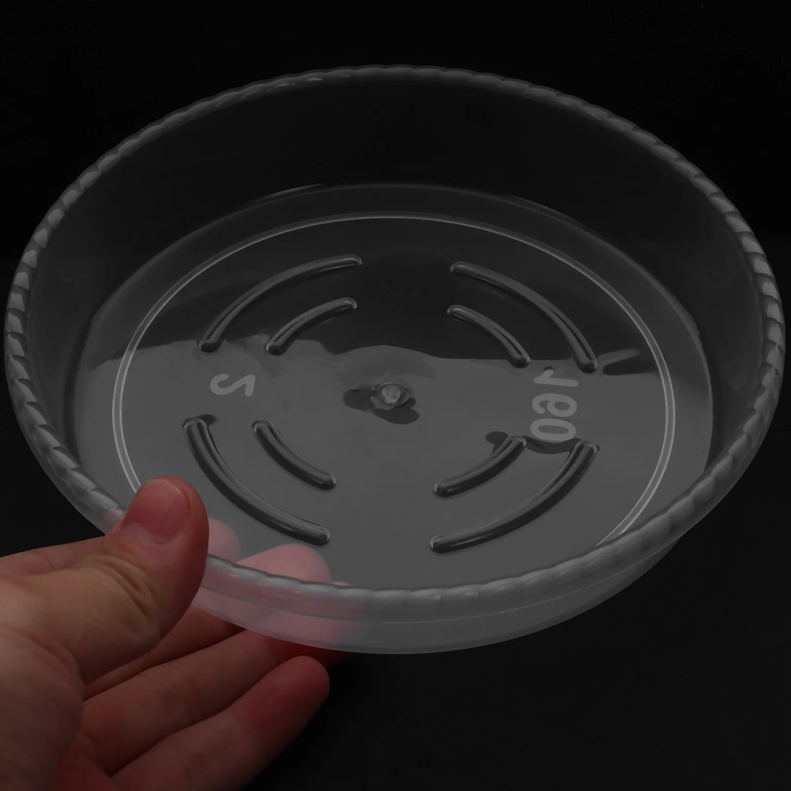 

20pcs Flower Pot Trays Drip Saucers Plastic Plant Saucer for Potted Plants Use Round Shaped Water Tray