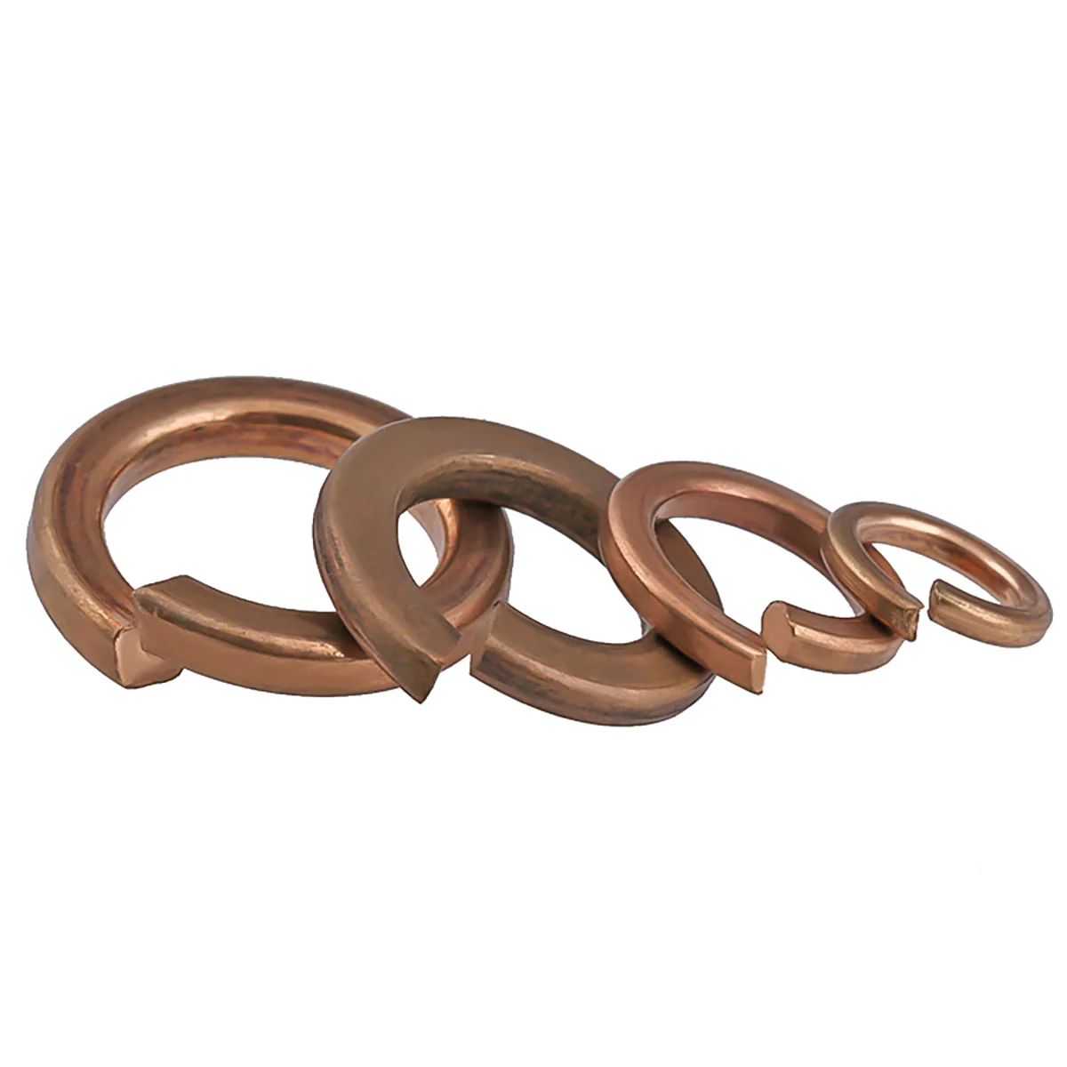 Copper Washer Spring Washer / Spring Washer / Bronze Round Spring Washer M3 M4 M5 M6 M8 M10 M12