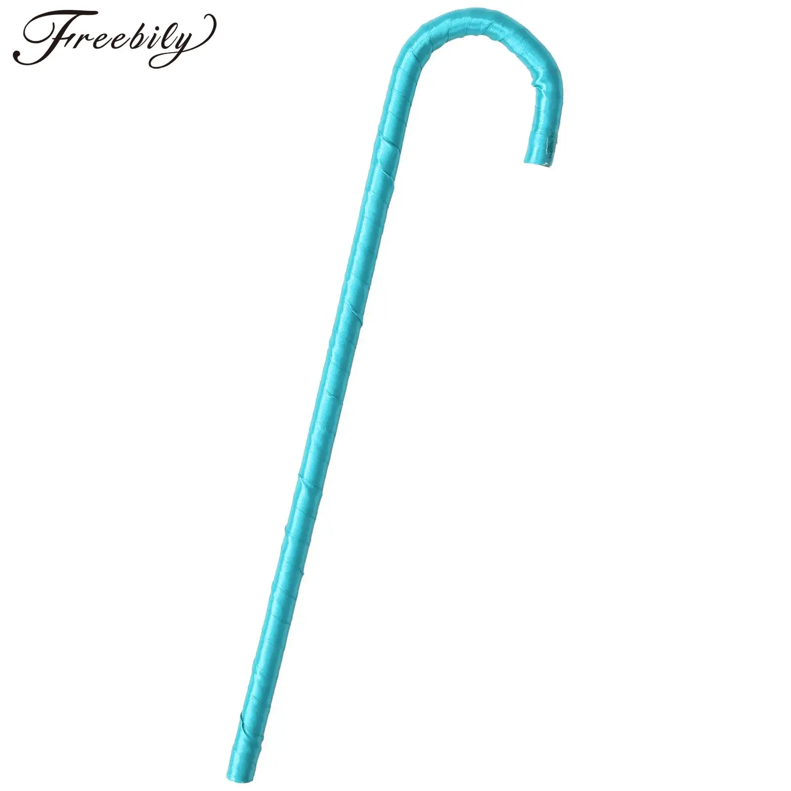 Bastón de baile de Jazz para niños y niñas, muleta de 50cm, bastón para caminar, espectáculo escolar, Halloween, Carnaval, Cosplay, accesorios de actuación para fiesta