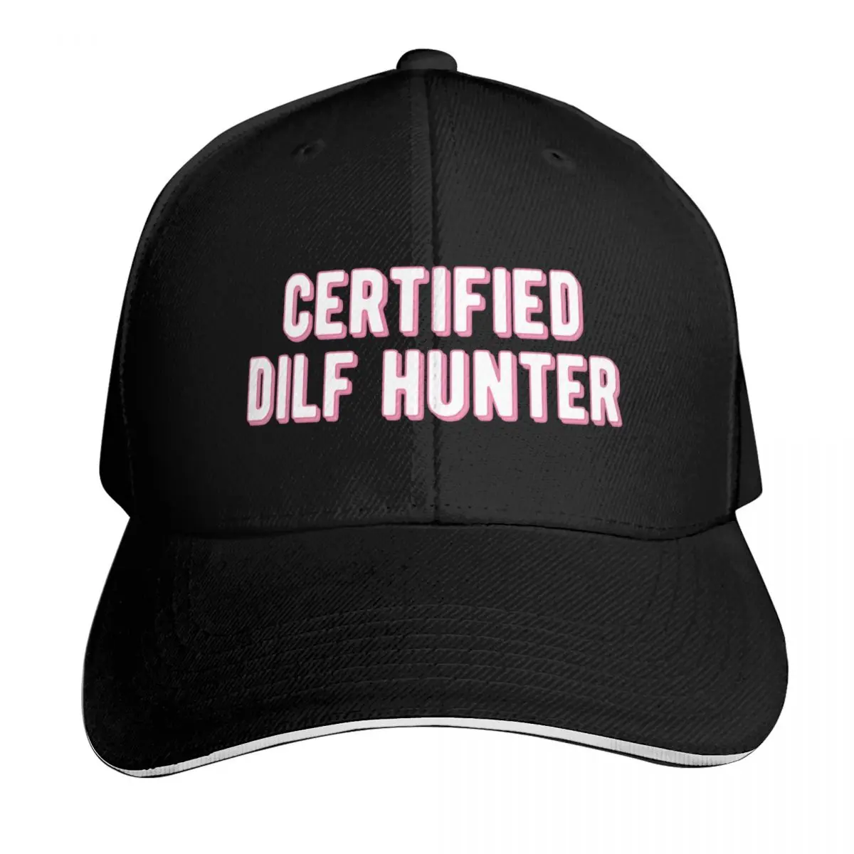 

Dilf Hunter funny Dilf meme Baseball Cap Golf Hat Hat Luxury Brand Icon hiking hat Men Caps Women's