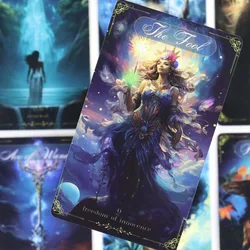 İlahi göksel Tarot 10.3*6cm güçlendirerek kadınlar merkezi sahne 78 adet kartları alarak