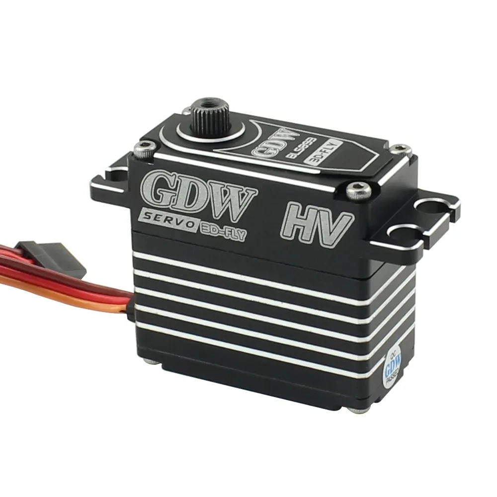 GDW RC Servo BLS892 BLS893 All Metal Shell 38kg Big Torque HV Standard Digital Brushless Servo For RC Car/Helicopter/ Fixed Wing