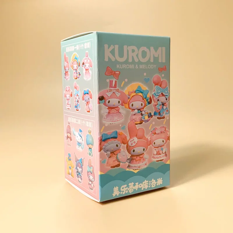 Sanrio Blind Box neue Kawaii Kuromi Cinna moroll meine Melodie Figuren Puppen Blind Bag Spielzeug 12 zufällige Stile dekorative Blind Box Geschenk