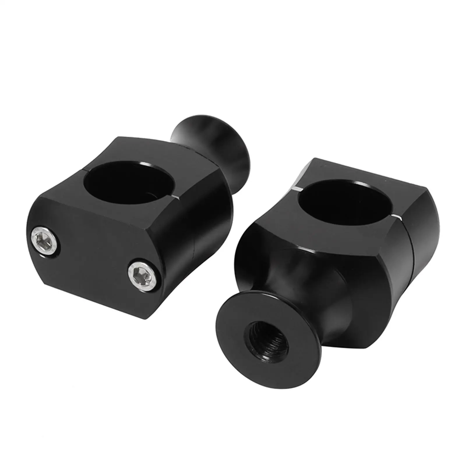

Comfortable Sitting Posture Motorcycle Handlebar Riser Clamp Bar Mount Aluminum Alloy for