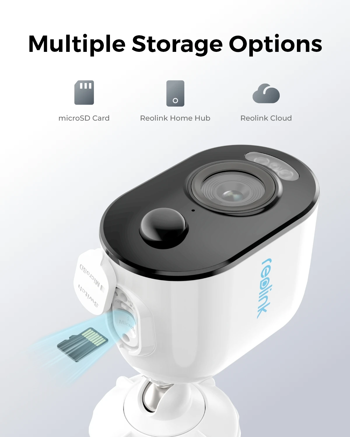 Imagem -05 - Reolink Câmera de Segurança sem Fio de mp Alimentada por Energia Solar e Bateria Câmera Wifi Externa Monitor de Bebê Interno Câmeras ip Sistema de Hub Doméstico