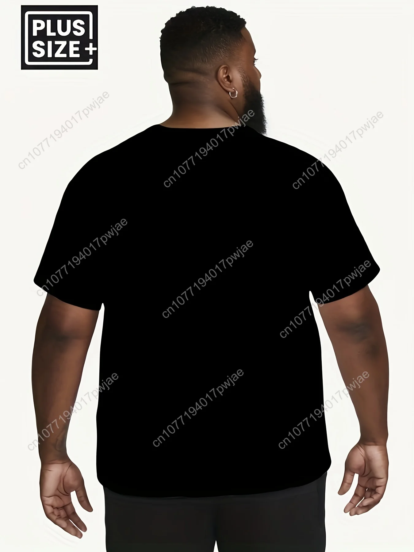 Camiseta masculina plus size engraçada capitão caveman retrô desenho animado camiseta preta casual manga curta gola redonda, lavável à máquina