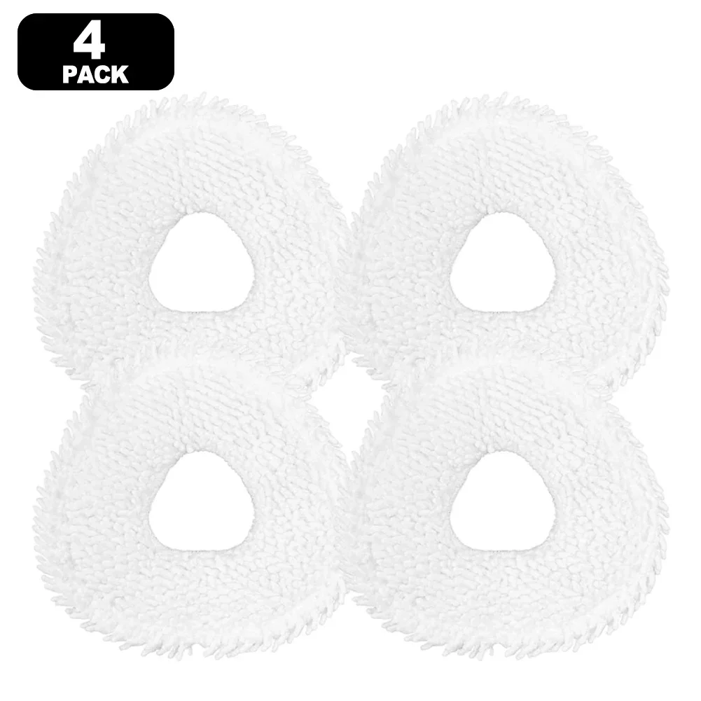 Wear Resistant Washable Mop Cloth For NARWAL For Freo X10 Pro YJCC027 Robot Vacuum Microfiber Replacement Pads 4 Or 10 Pack