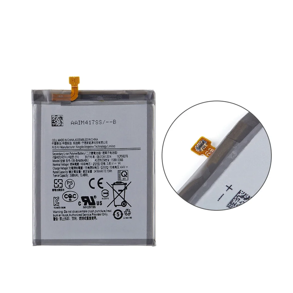 Genuine New Battery EB-BA606ABU 3500mAh Battery For Samsung Galaxy A60 M40 SM-A606F/DS SM-A6060 SM-A606F Batteria+Tools