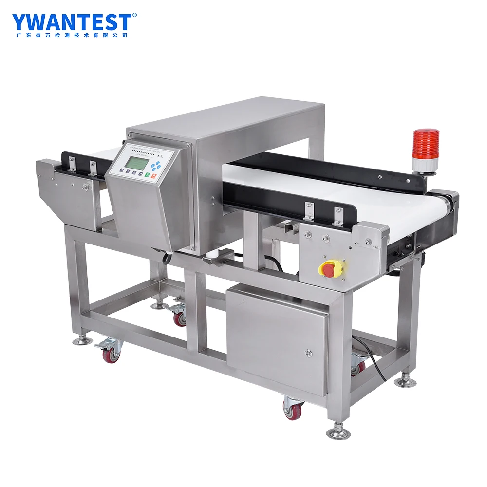 High Sensitivity High Precision Metal Detector For Tea Bag Snack Food Belt Conveyor With LCD Touch Screen