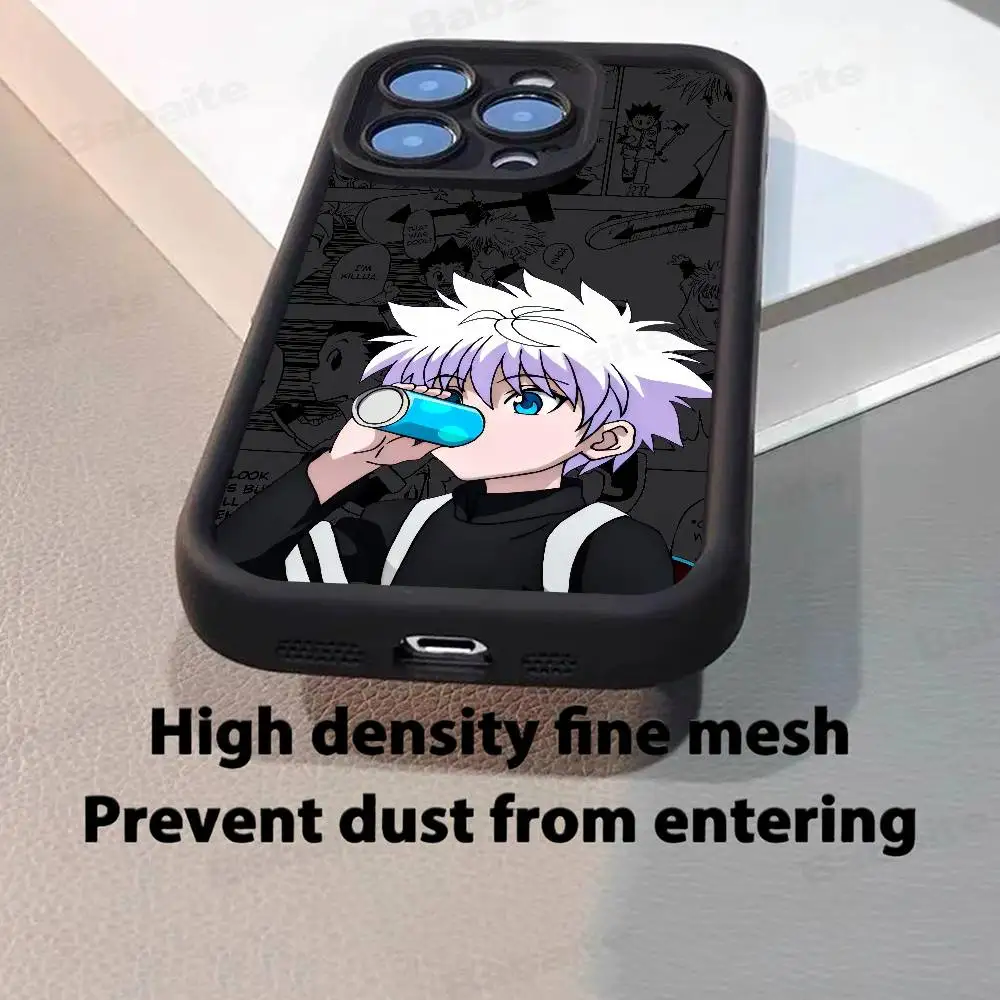 أنيمي كيلوا هنتر X هنتر قضية الهاتف لسامسونج غالاكسي A17 A07 A06 A26 A16 A35 A55 A25 A05s A15 A54 A34 A36 A24 4G 5G غطاء