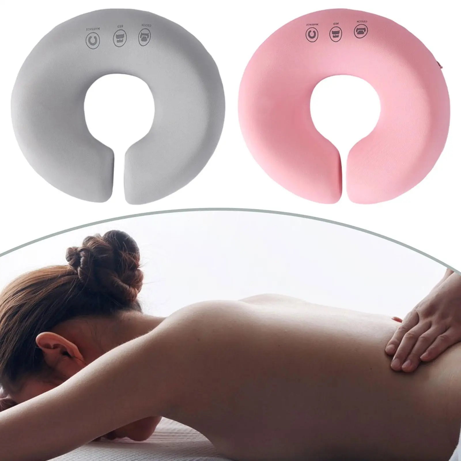 

Face Down Pillow Versatile Comfortable for Prone Face Down Resting Salon Massage Pillow for SPA Travel Salons Plane Family