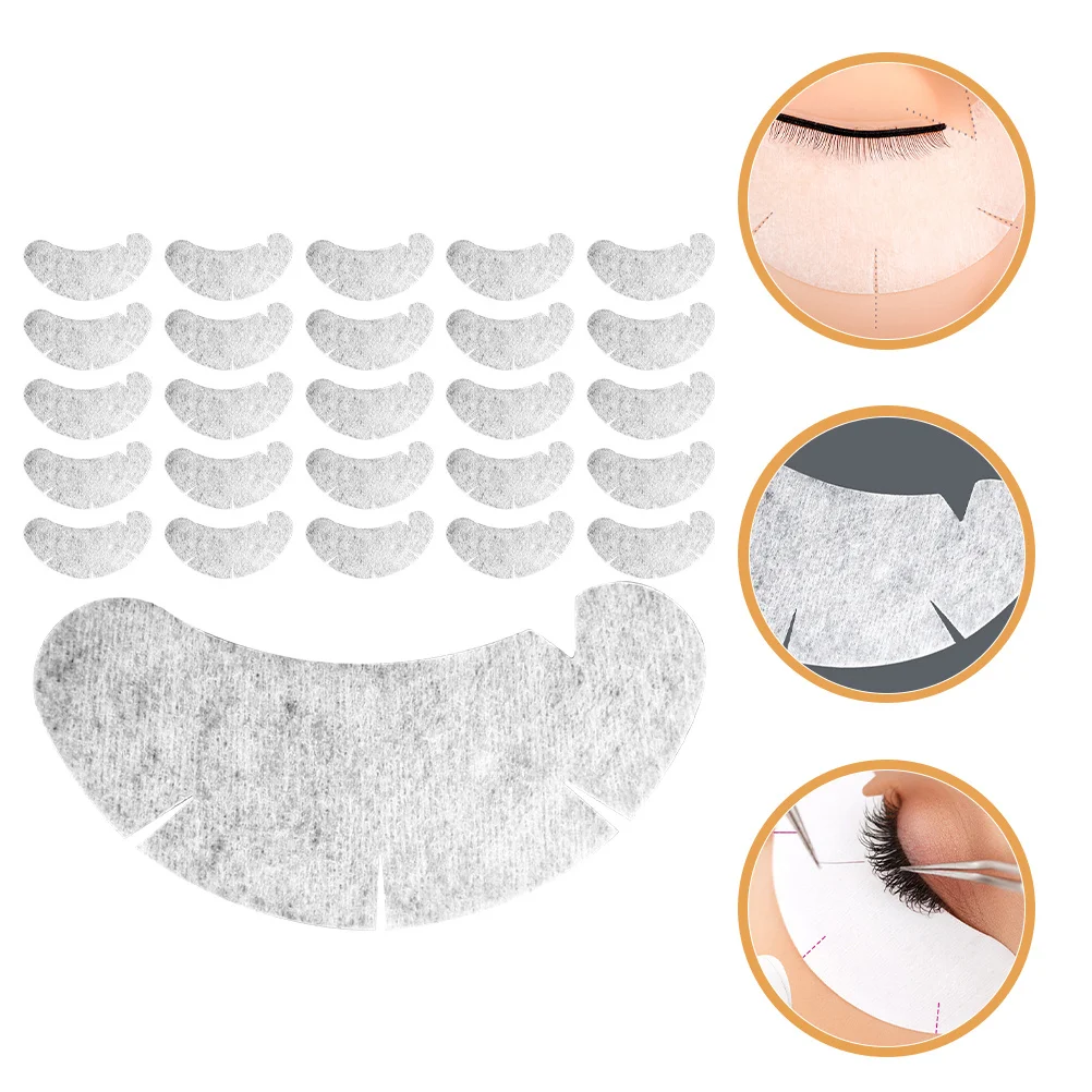 

100pcs V-Shaped Eye Pads For Eyelash Extension Lash Tape Grafting Tools Under Eye Patches Self Adhesive Lash Extension Supplies