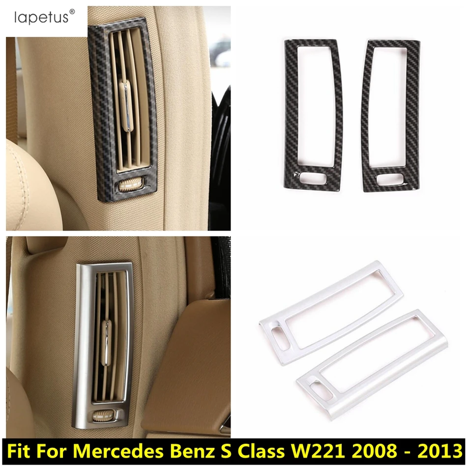 

Pillar B Air AC Conditioning Outlet Vent Frame Cover Trim For Mercedes Benz S Class W221 2008 - 2013 Matte Interior Accessories