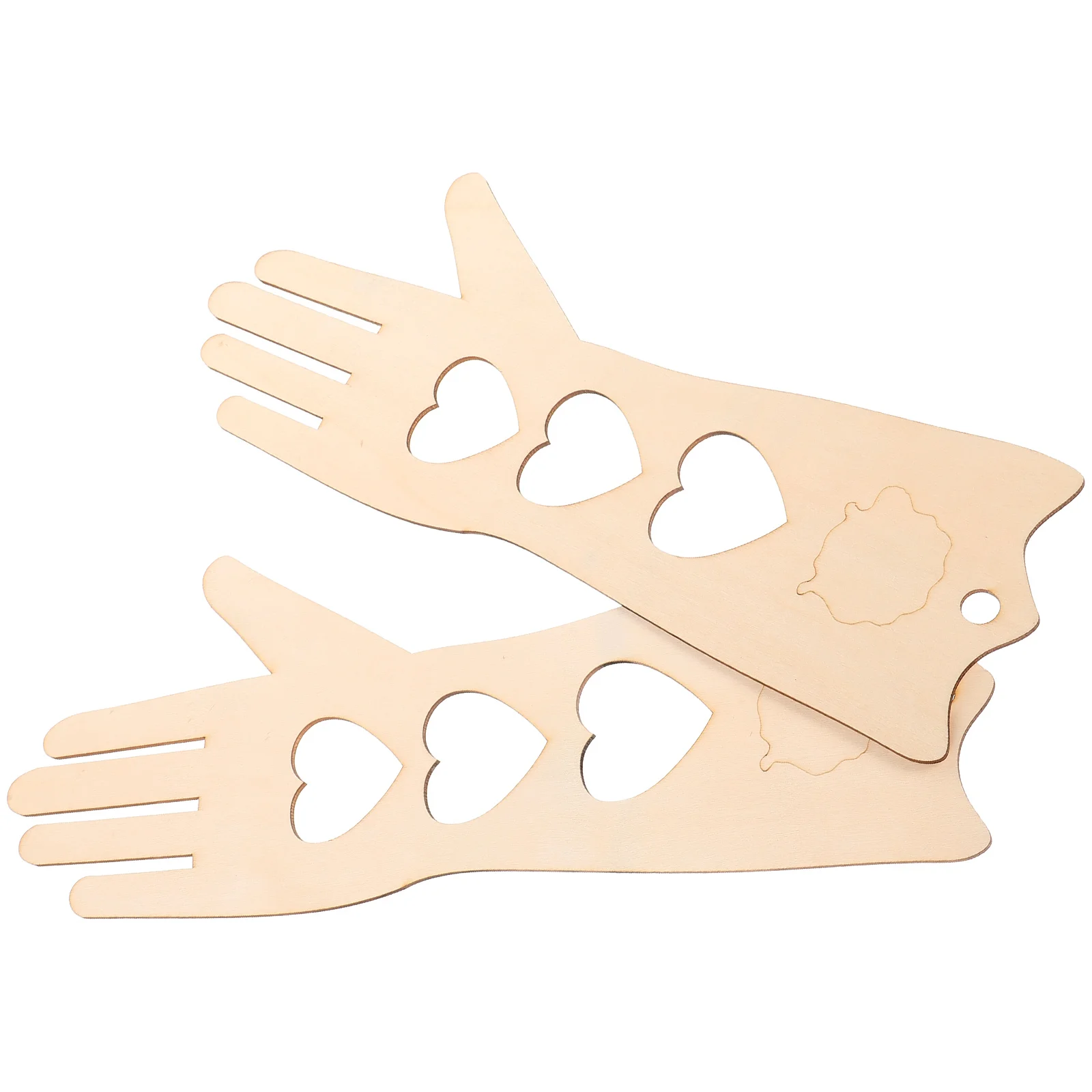 Wooden Glove Knitting Tool Support Frame Mitten Blockers Tools Template Gloves DIY Mold