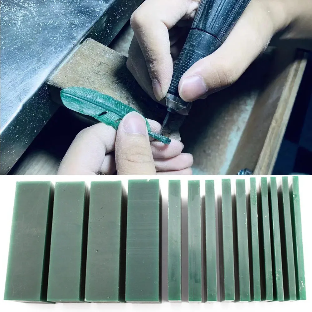 Jewelry Mold Tools Ferris Carving Wax For Dental Injection Wax 93x145mm Green Blue Engraving Accessories Block Slice Wax Brick