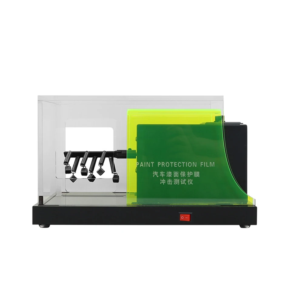 PPF Tester Car Paint Protection Film PPF Gravelometer Testing Machine For PPF Abrasion & Self Healing,Impact Scratch Test MO-620