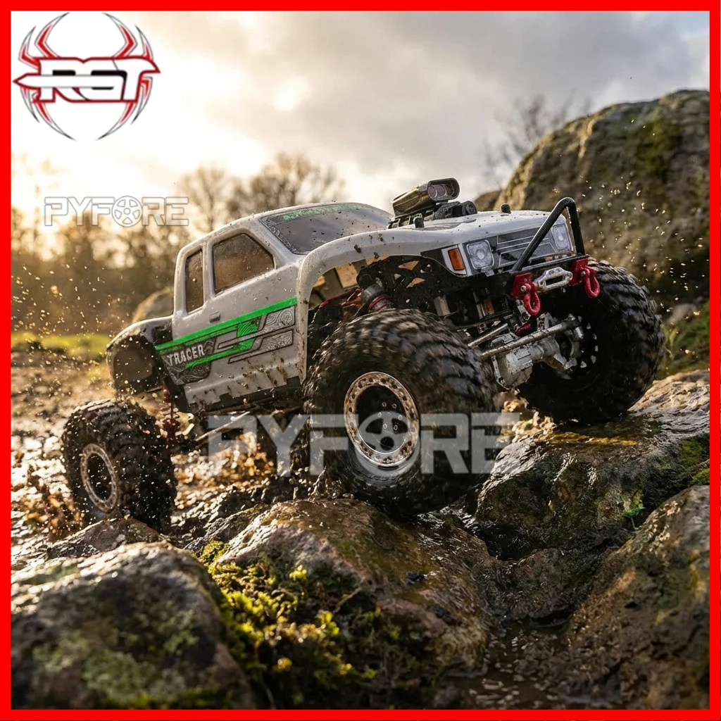 

RGT EX86180 PRO 1/10 RC Electric Off-Road Crawler Buggy Car 86180 RTR Vehicle with Metal Axle for Adults & Kids