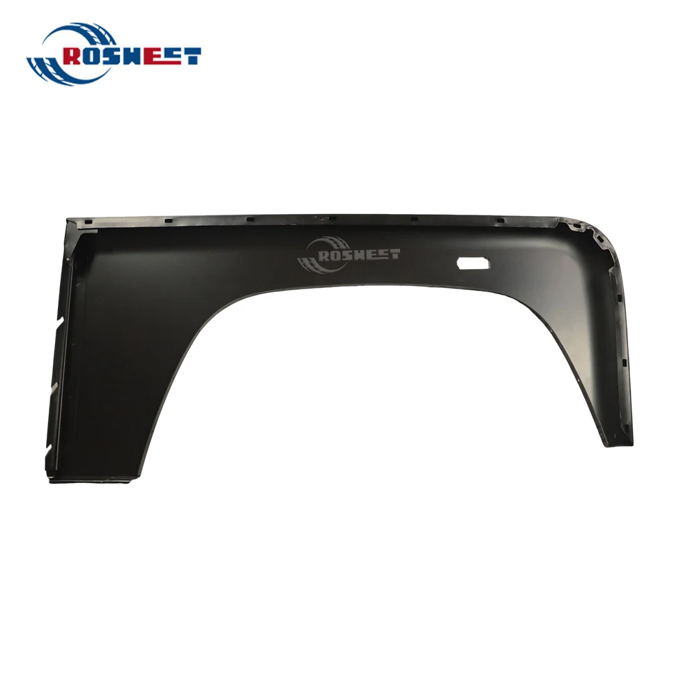 ROSWEET 알루미늄 프론트 펜더 가드 차체 부품, 랜드로버 디펜더 L663 2004-2016 2017 2018 2019 외장 액세서리