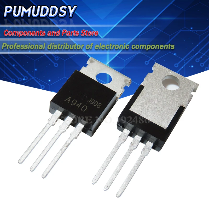 10PCS (5PCS 2SA940 + 5PCS 2SC2073 ) TO-220 A940 C2073 TO220