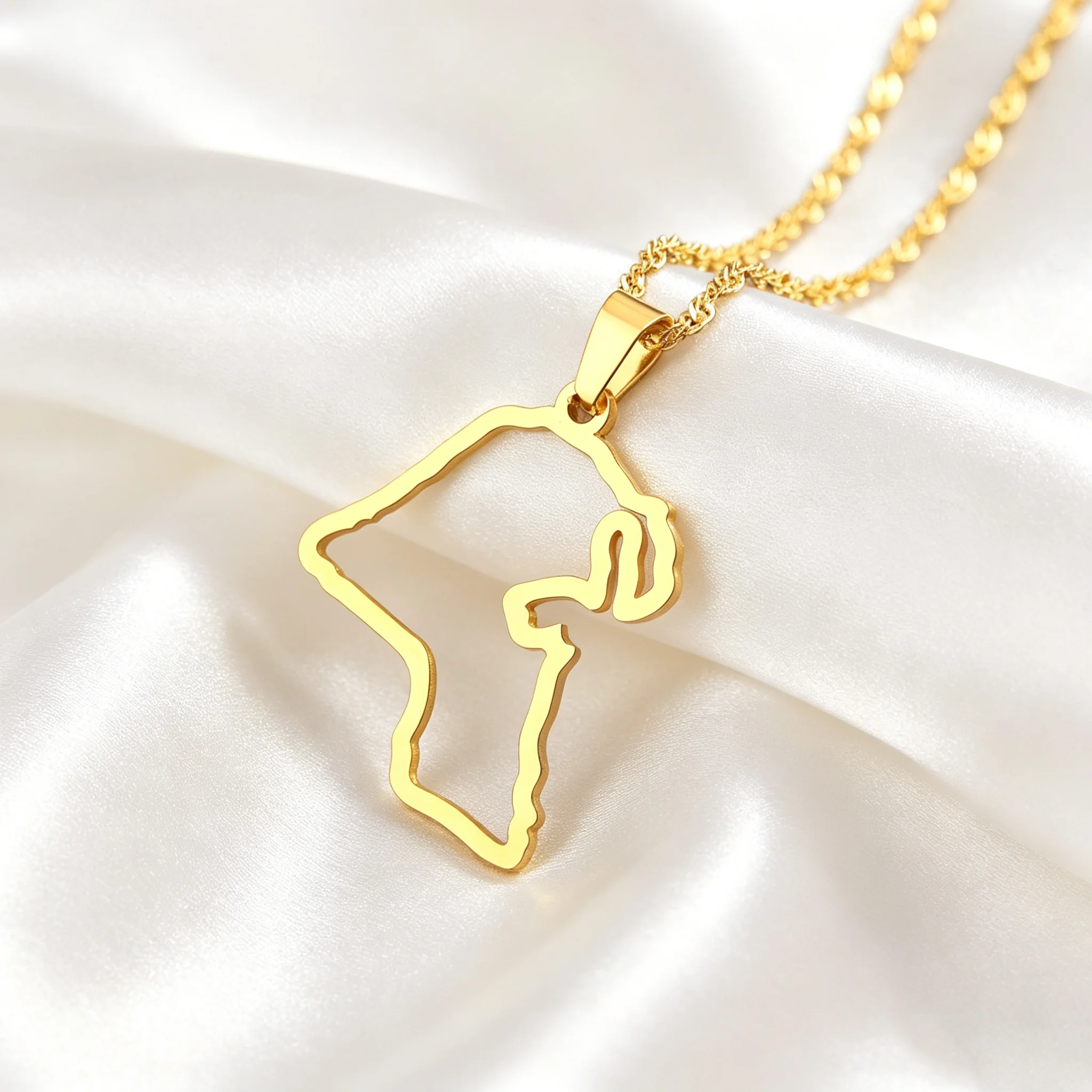 Roestvrijstalen hanger met kaa - Women Accessories Kuwait recensie en prijs