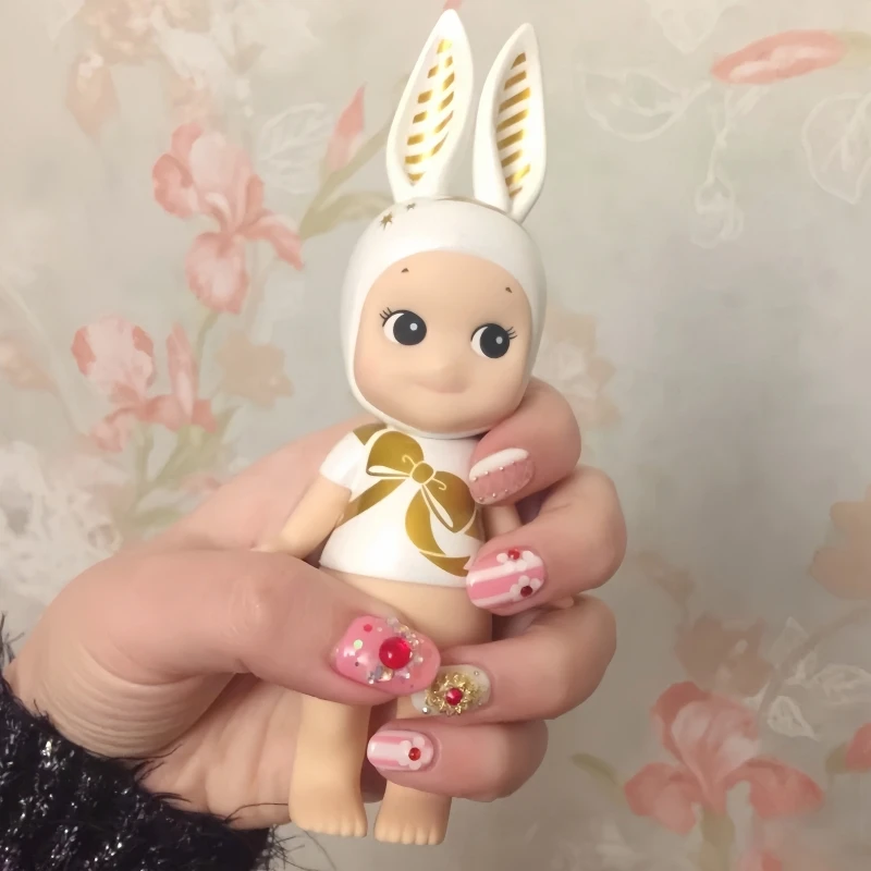 

New Hot Sonny Angel Artist Birthday Ribbon Limited Edition Series Cute Rabbit Elephant High-Quality Accessories Ornaments Gifts