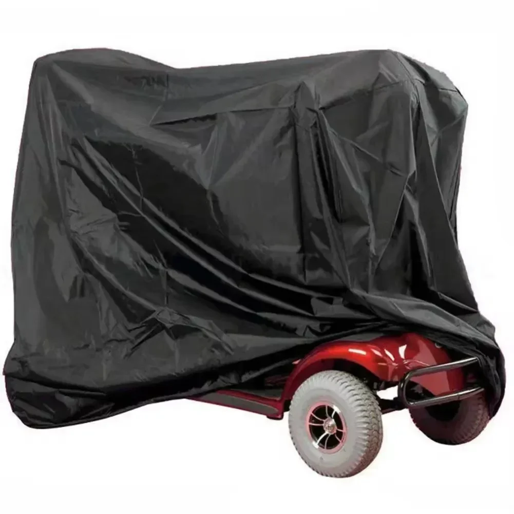 

Водонепроницаемый чехол для электрического скутера для защиты от пыли и солнца с серебряным покрытием 142x66x91 см, уличный всепогодный защита от дождя