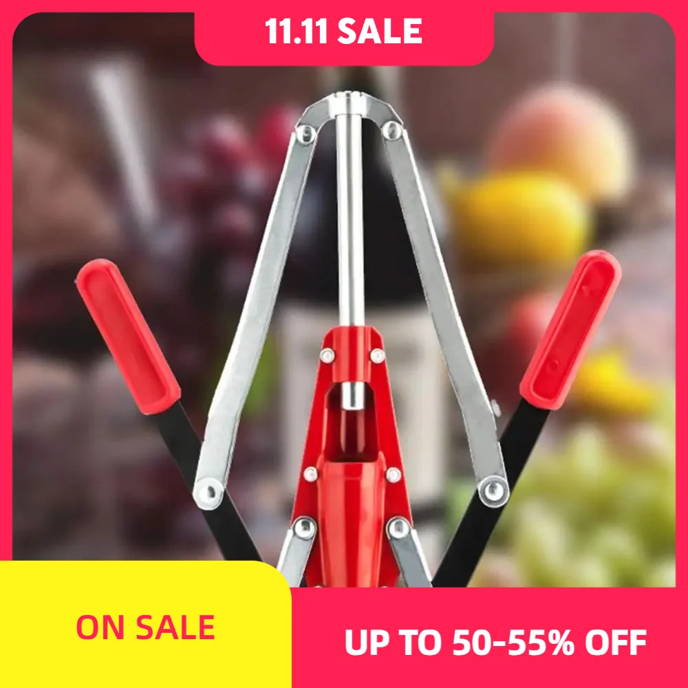 Durable  Excellent Handheld Wine Bottle Capper Tools Lightweight Manual Corker Long Service Life   for Restaurant